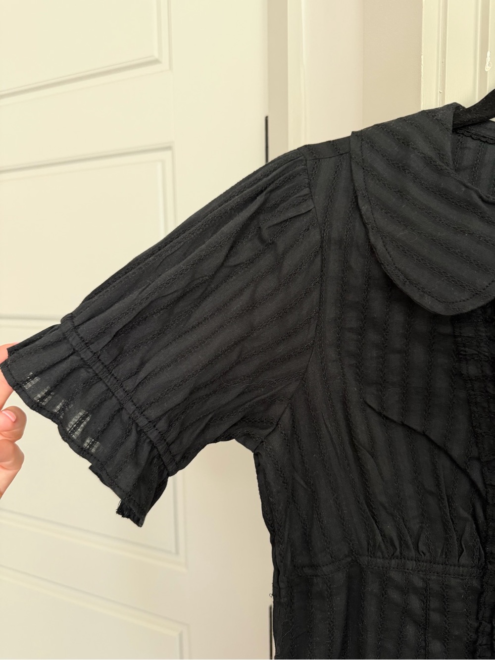Pilcro Keira Waisted Tuxedo Blouse - Picture 9 of 9